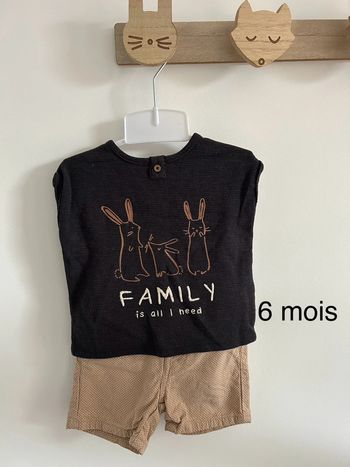 Ensemble t-shirt et short
