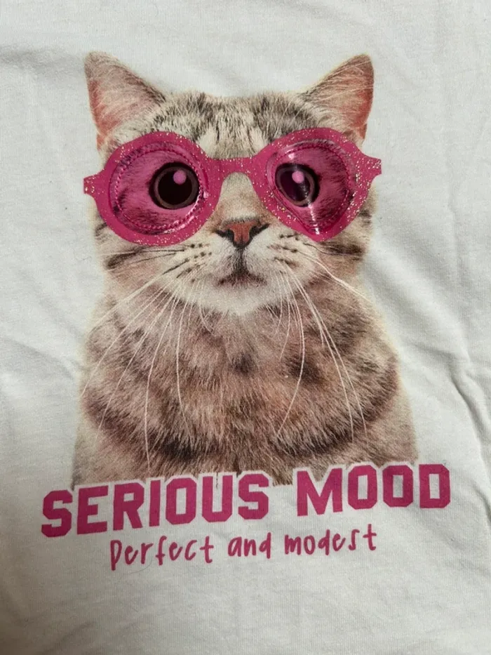 T-shirt chat - photo numéro 2