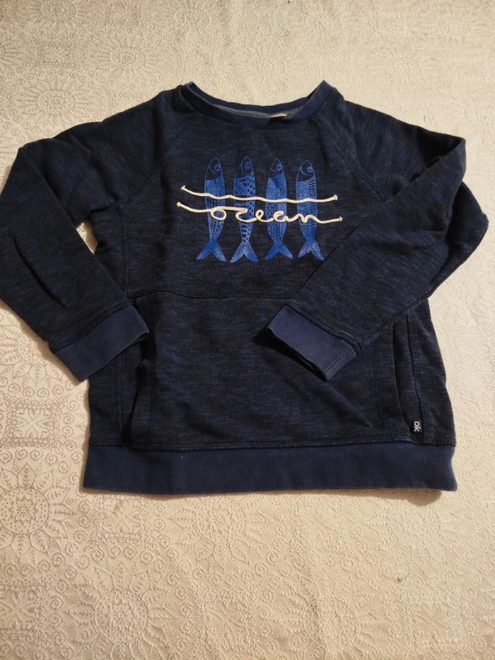 Pull bleu