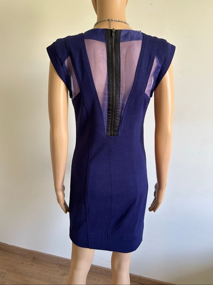 Robe bleue violine à manches courtes Best Mountain taille 36 bon état - photo numéro 5