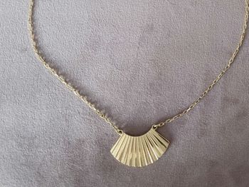 Collier femme marque altesse plaqué or 