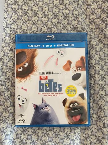 DVD + blu-ray comme des bêtes 