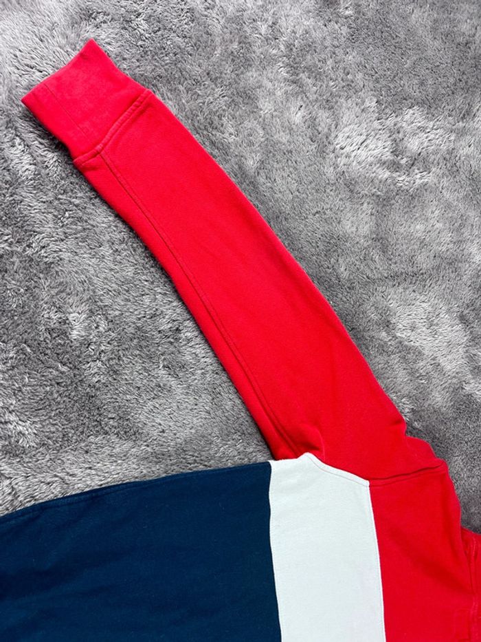 Sweat à Capuche Levi’s 100% coton Rouge, Blanc et Bleu Marine Taille S - photo numéro 15