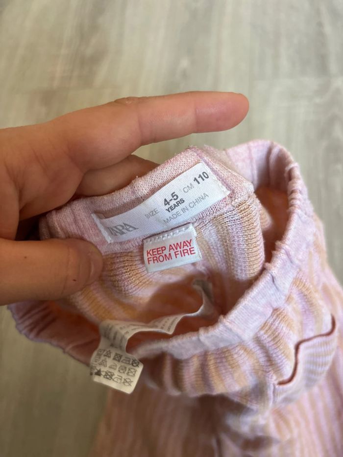 Pantalon fille Zara, taille 5 ans - photo numéro 3
