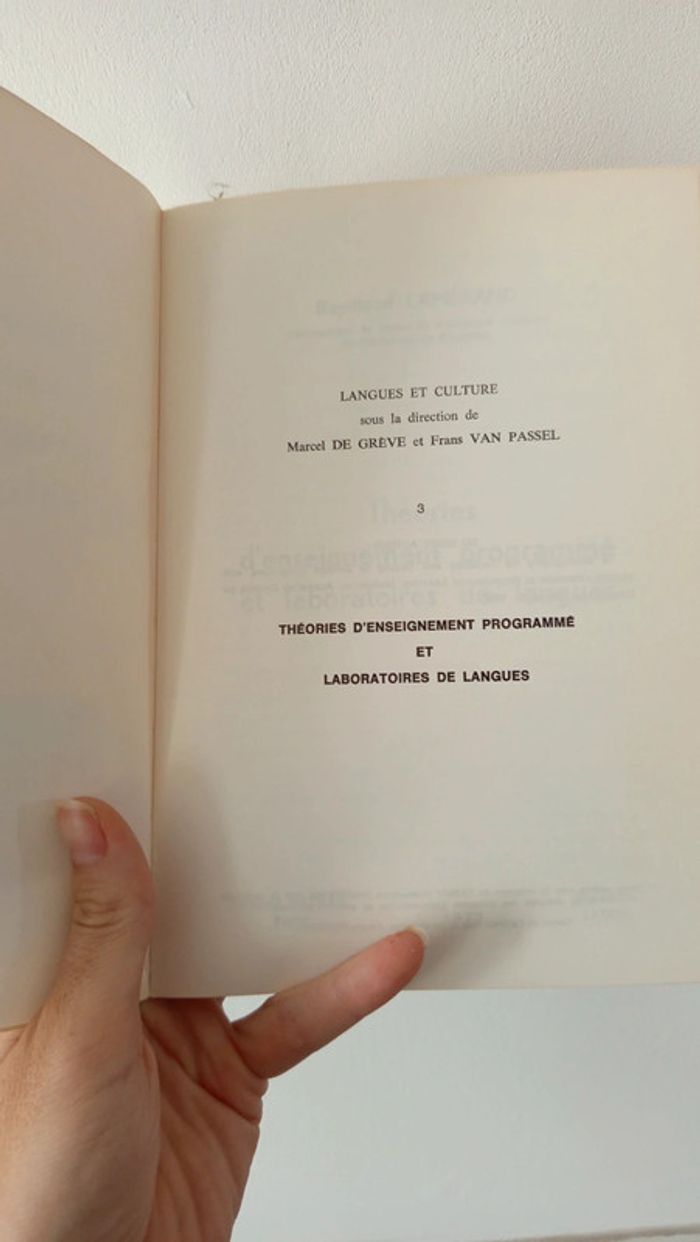 Lot de 2 livres 🔸 labo de langues et phonetique - photo numéro 7