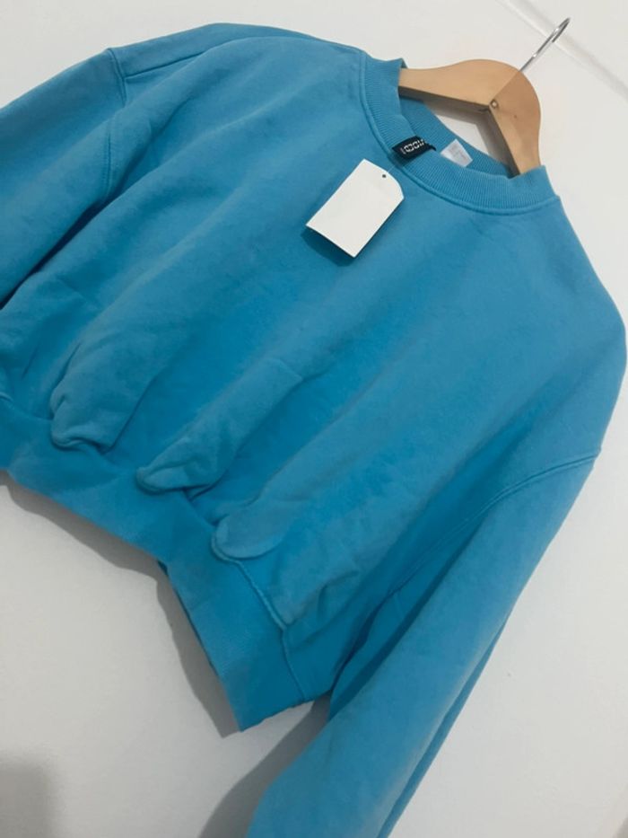 Sweat bleu H&M - photo numéro 2
