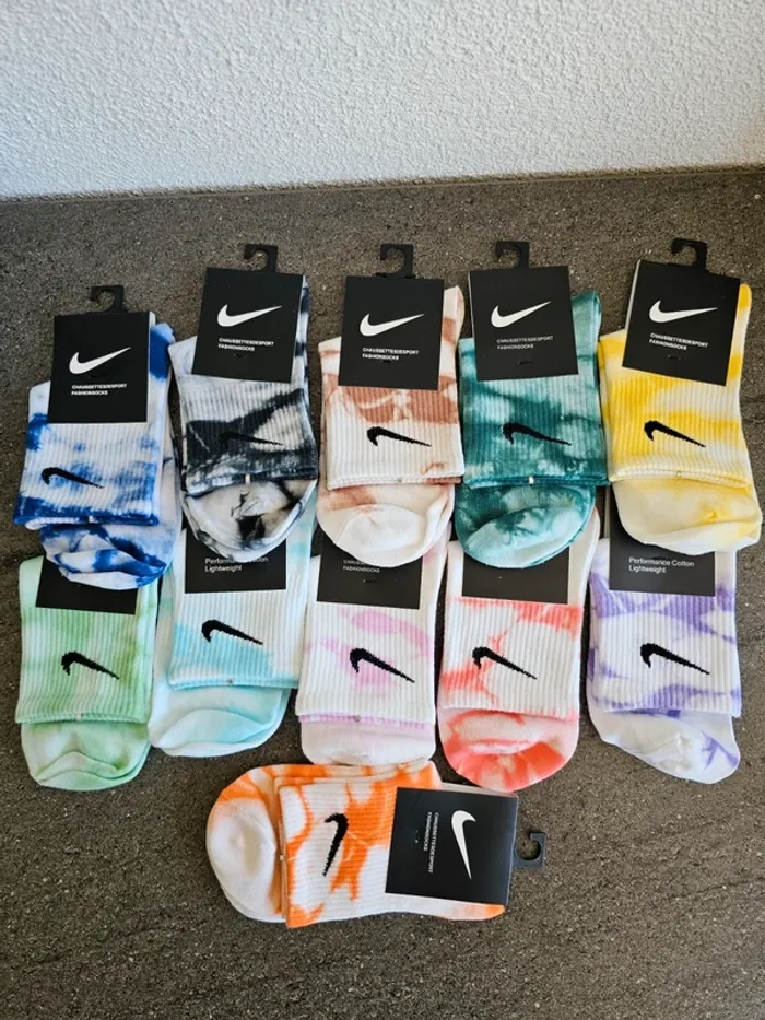 Paires de chaussette Nike Tie Dye Neuve