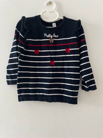 Pull bleu marine