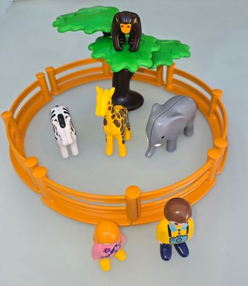 123 playmobil zoo 6742 complet