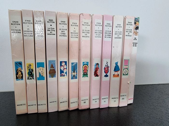 Gros lot de livres anciens le club des cinq - photo numéro 6