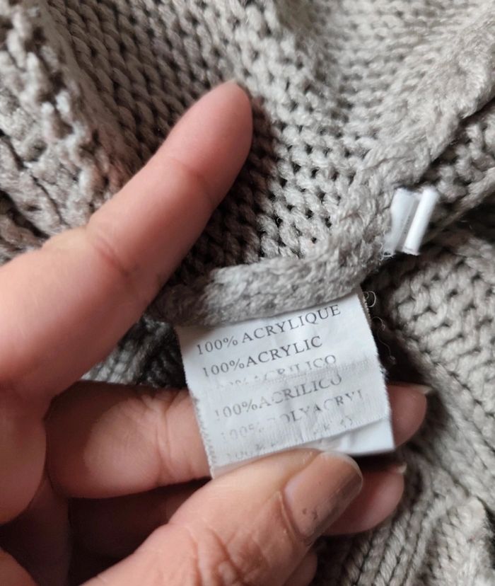 Pull robe gris - photo numéro 6