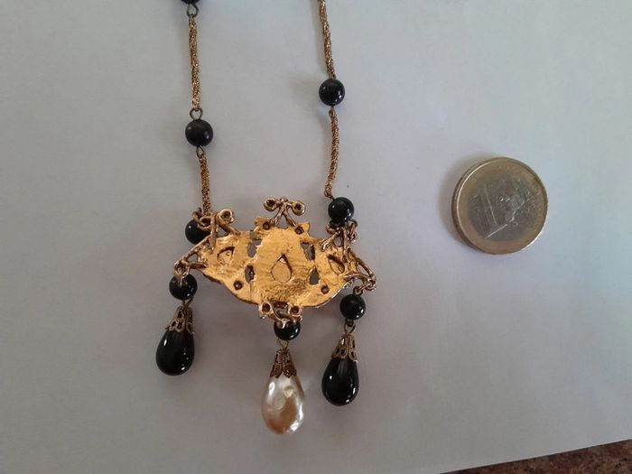 Sublime ras du cou vintage authentique chic - photo numéro 3