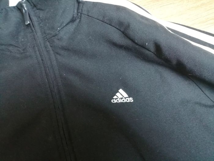 Jogging #Adidas noir et blanc T 14 ans - photo numéro 4