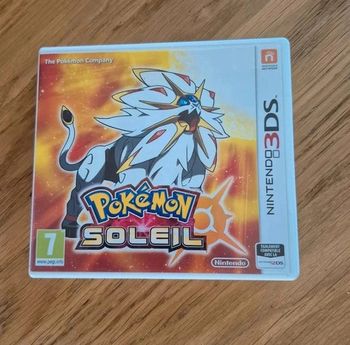 Jeu Pokemon Soleil - Nintendo 3DS - Complet - Pal Fra