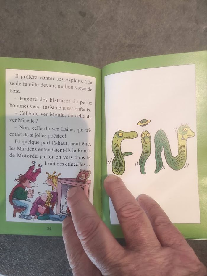 Motordu et les petits hommes vers Pef Folio Cadet Bleu 1996 - photo numéro 4