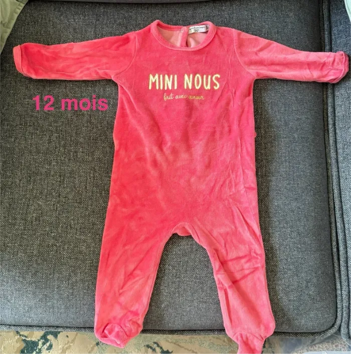 Pyjama velours