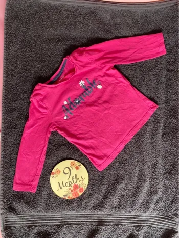 Tee shirt « adorable » 9 mois