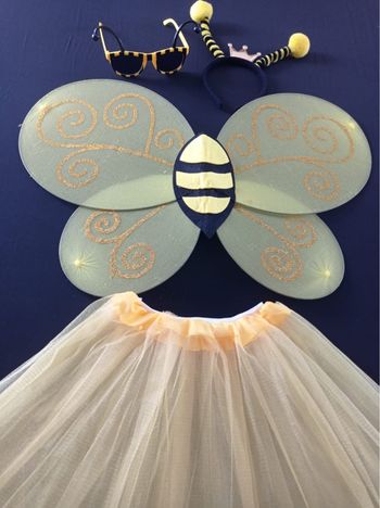 Déguisement abeille jupette 3-6ans