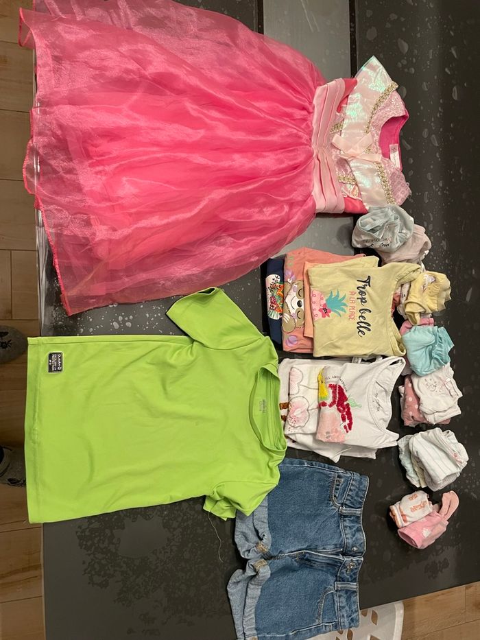 Lot été 4 ans fille 72 pièces - photo numéro 9