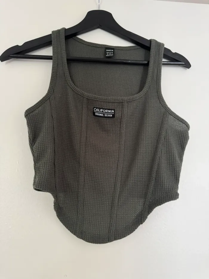 Débardeur crop top