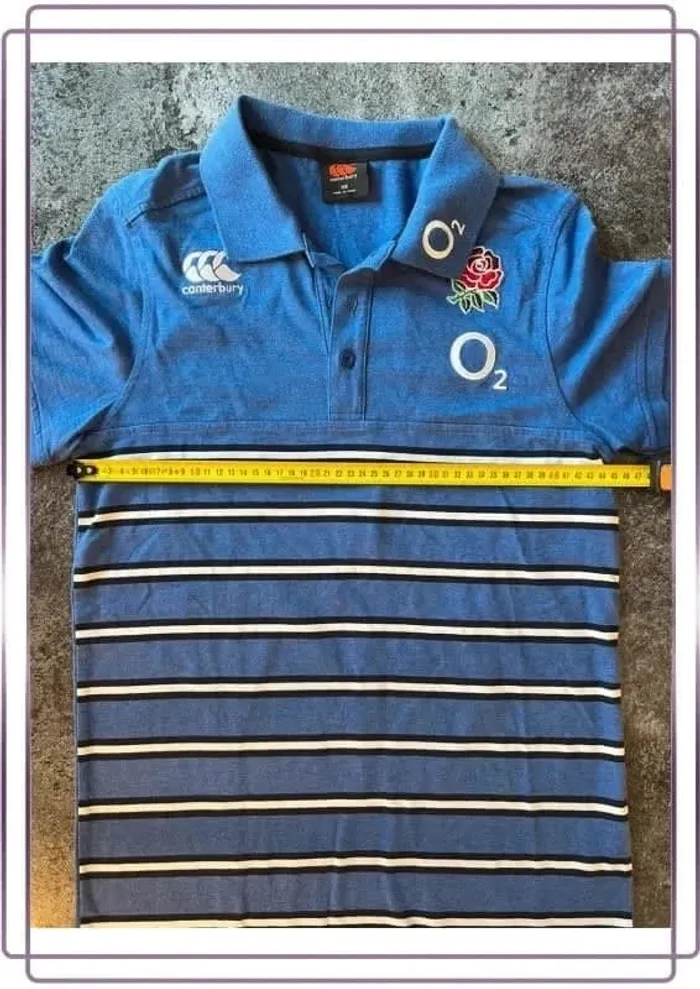 Polo homme rugby Canterbury taille XS Men polo shirt Polo uomo Poloshirt Herren - photo numéro 6