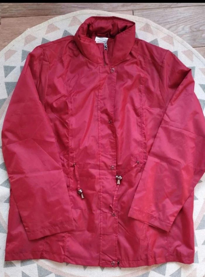Parka légère Rouge - N.Andersen by Damart - L - Neuve - photo numéro 8