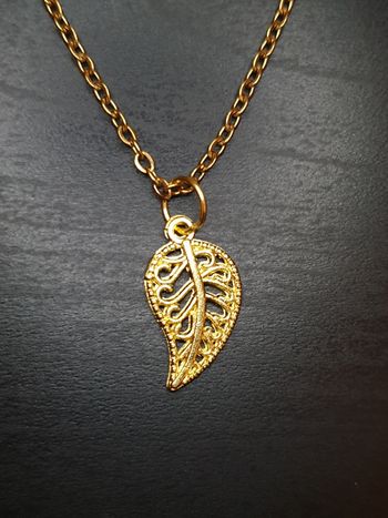 Collier Feuille