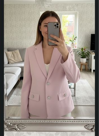 Veste blazer Zara neuf avec bijoux XS 34