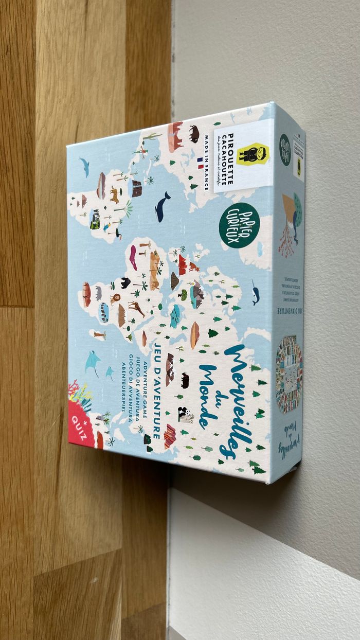 Jeu d’aventure pour enfants Merveilles du Monde NEUF