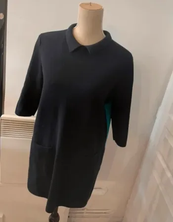 Cos pull Col Claudine Taille S/36 Coupe oversize