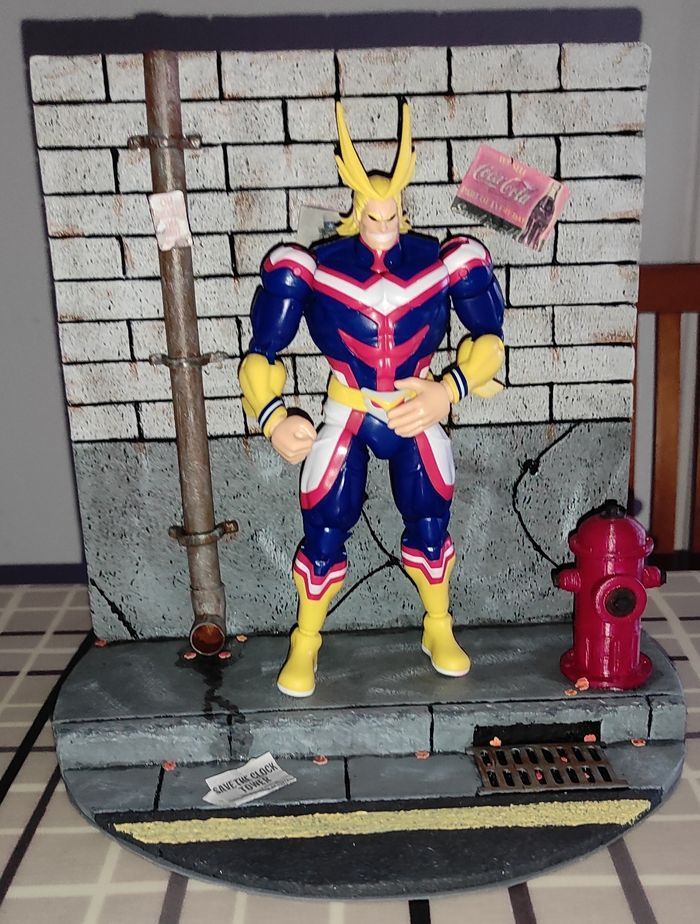 Diorama urbain pour figurine - photo numéro 10