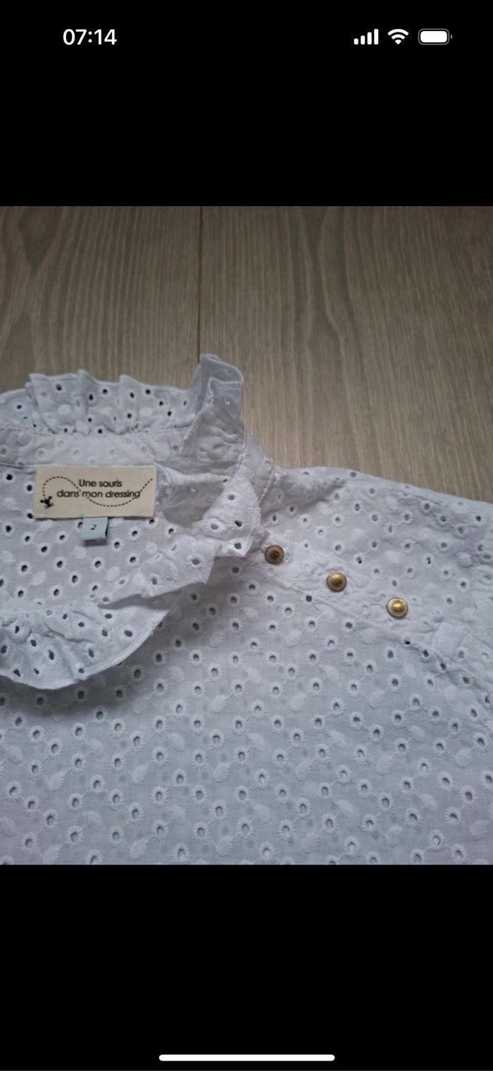 Blouse Une Souris Dans Mon Dressing taille 2 - photo numéro 4