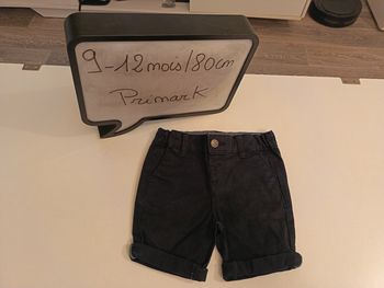 Short 9-12 mois garçon Primark 