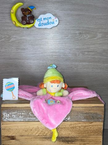 NIC236 doudou poupée 👧🏼 nicotoy