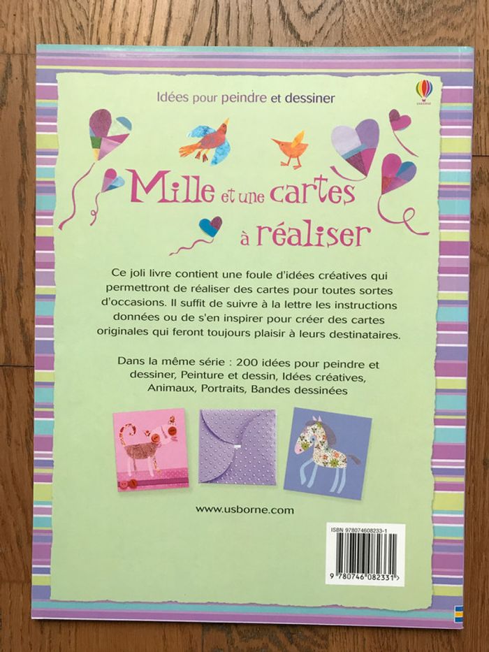 Mille et une cartes à réaliser - Collection Idées pour peindre et dessiner - photo numéro 2