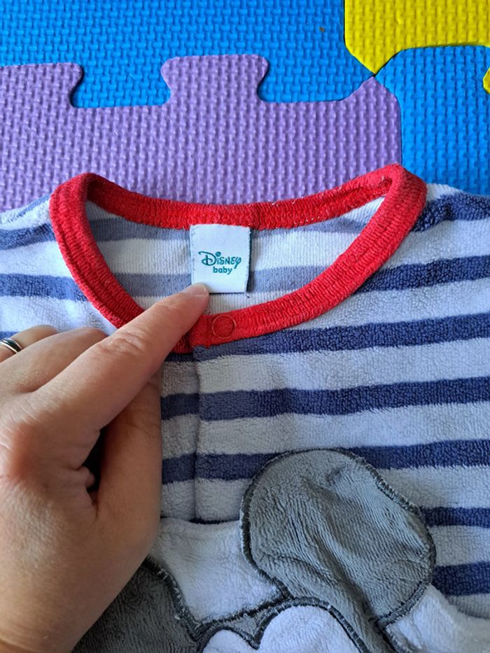 Pyjama velours Mickey Disney 24m - photo numéro 5