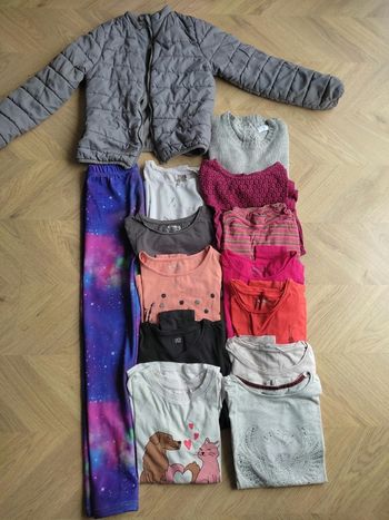 Lot vêtements fille 10 ans automne hiver