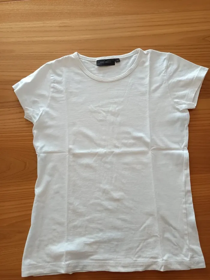 T-shirt blanc Kiabi Woman – Taille M - photo numéro 3
