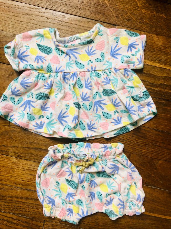 Ensemble été Taille 1 mois