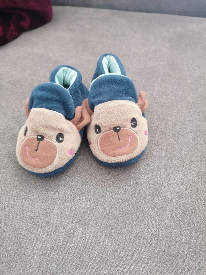 chaussons ourson