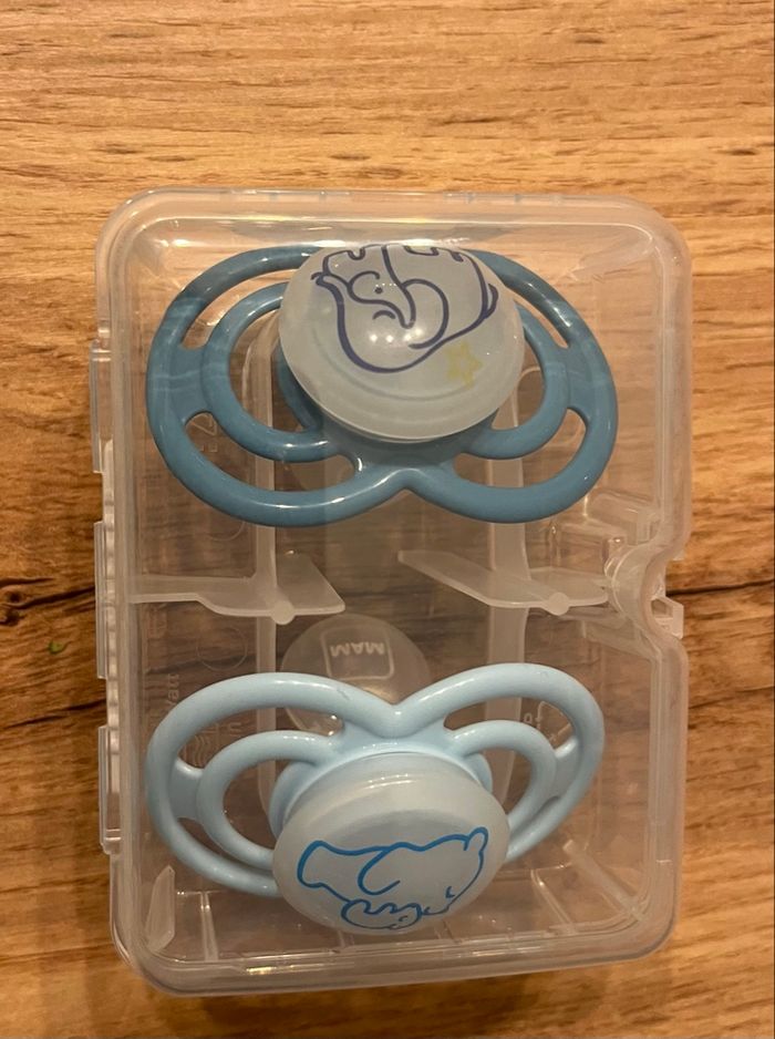 Sucettes MAM Perfect Night 6m+ silicone phosphorescentes