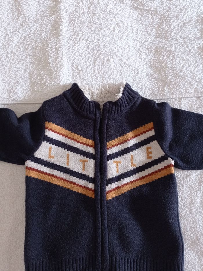 Veste laine pour garçon marque tape à l'oeil 18 mois - photo numéro 3