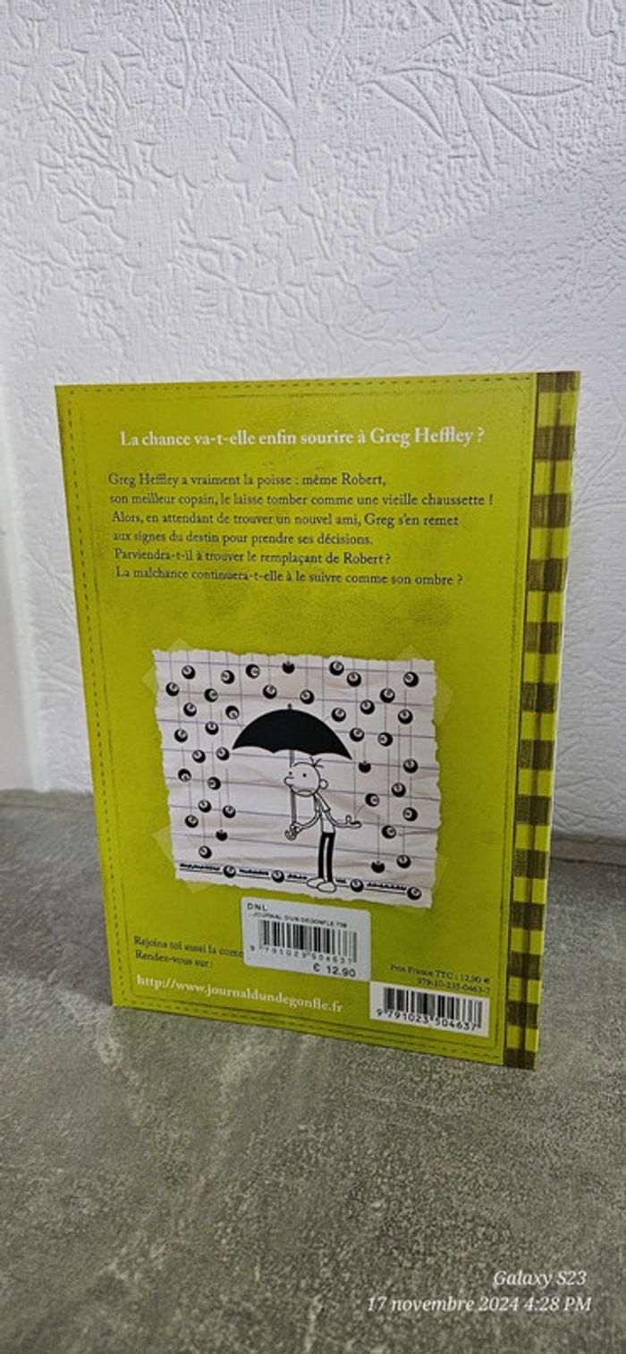 Livre le journal d'un dégonflé - photo numéro 3