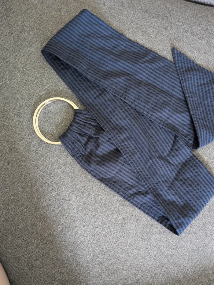 Chemise à rayures bleu marine – Un Jour Ailleurs Taille 38 - photo numéro 5