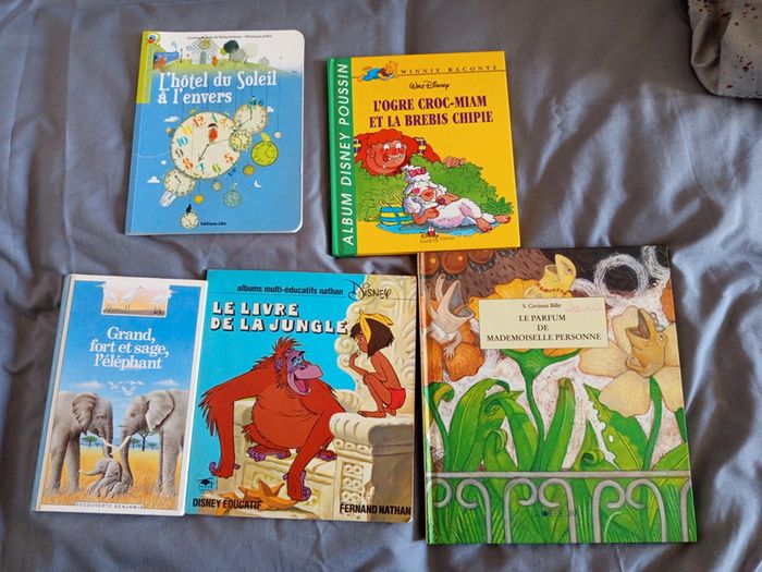 Lot 5 livres