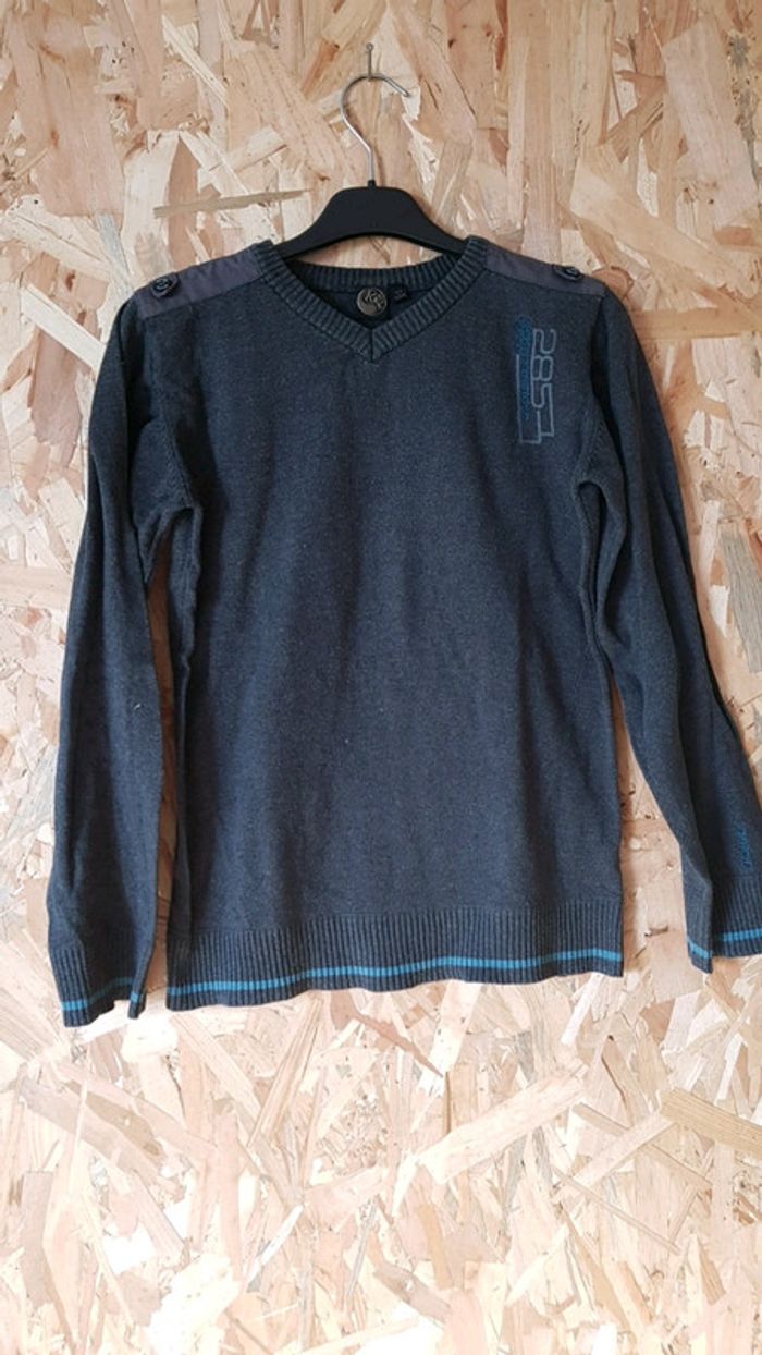 Pull gris foncé - photo numéro 2