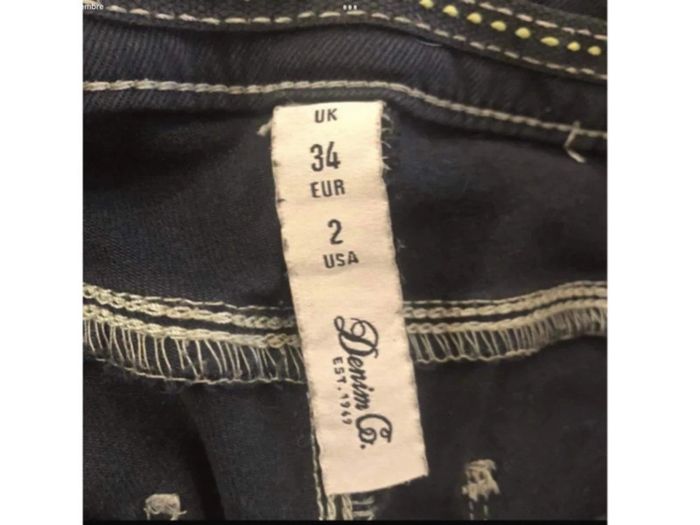 Jean skinny teinté noir Primark taille 34 - photo numéro 2