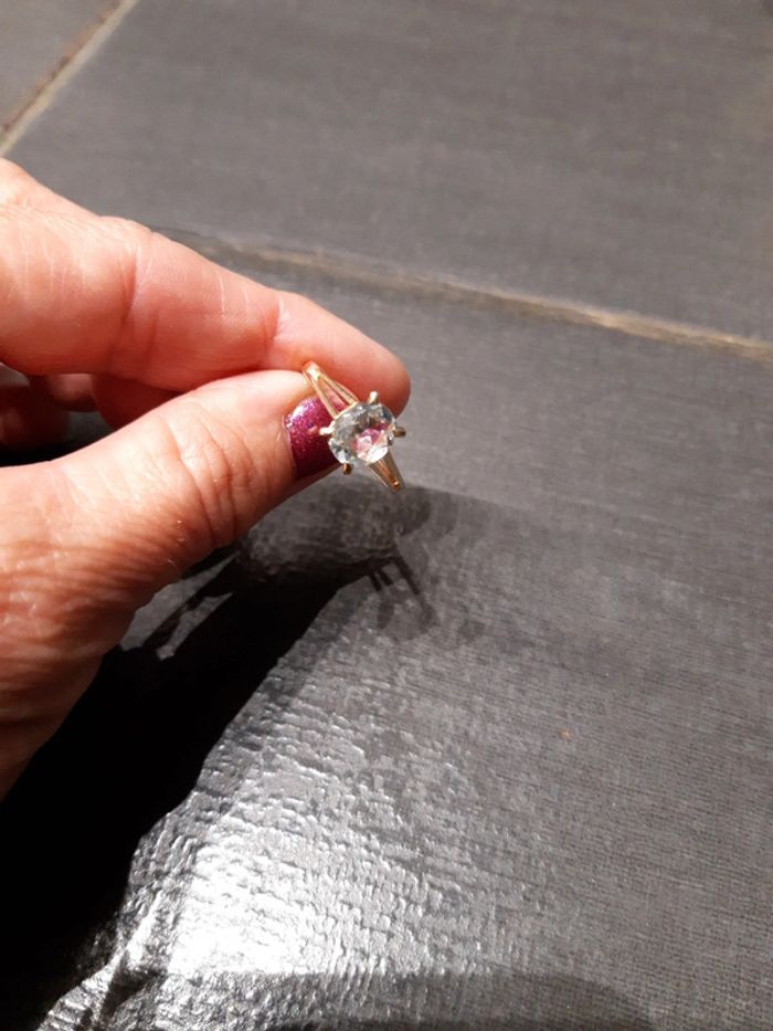 Bague aingué marine