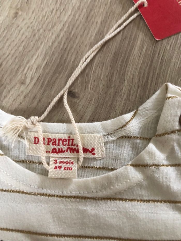 Tee manches longues 3 mois  Du Pareil au Même Neuf - photo numéro 4