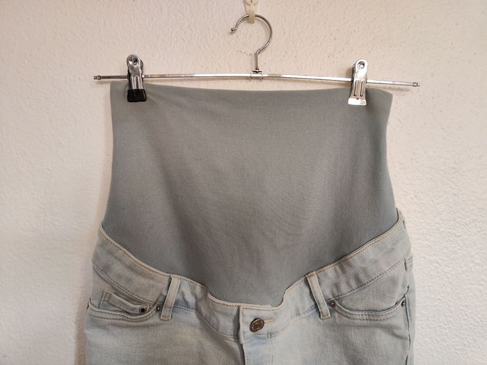Jean grossesse skinny délavé taille S h&m - photo numéro 3